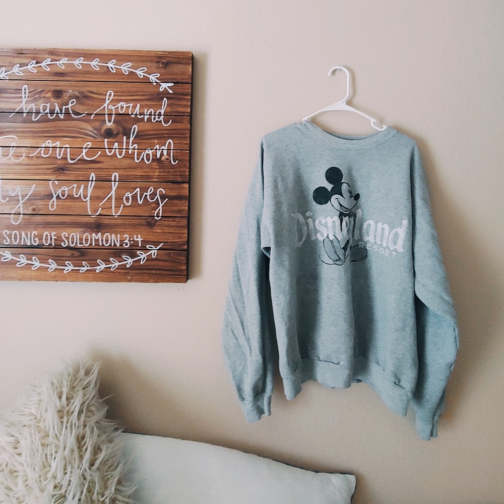 Disneyland Grey Pullover